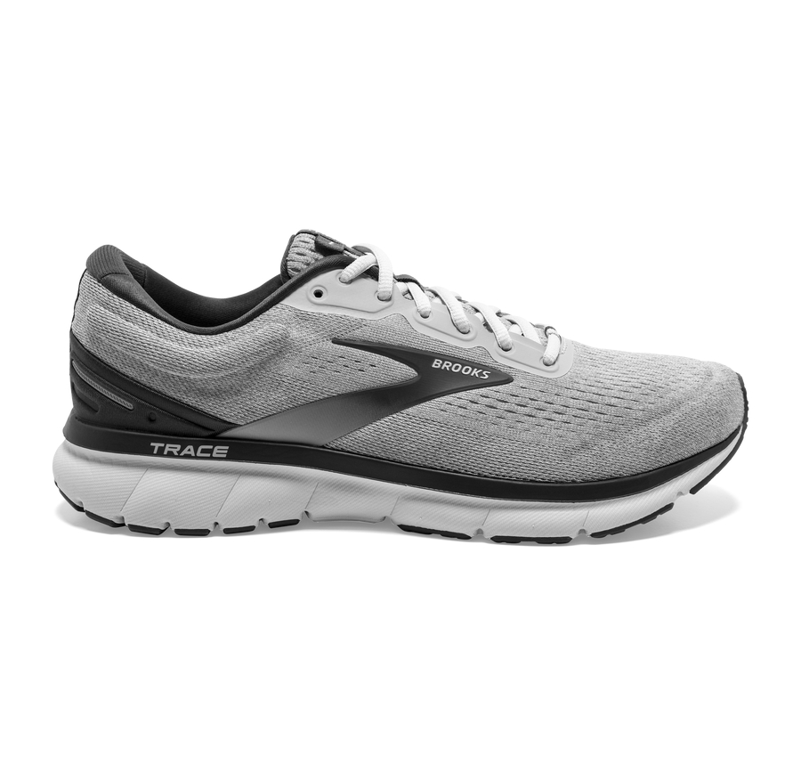 Brooks Mens Running Shoes Nz - Trace Grey/Black ( OBCSA8901 )